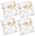 200pcs 5.5x5.5in Lovely Lace Bowknot Clear Biscuit Roasting Treat Present DIY Plastic Candy Individual Wrappers Self Adhesive OPP Cookie Bakery De...