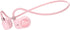 MeloAudio Kids Headphones, Open Ear Headphones, Kids Wireless Headphones with Microphone, Pink Headphones for Girls, Ultra-Light, Perfect for iPad...