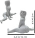 Funny Halloween Big Booty Ghost Planter Display Gag Hilarious Air Plant Display-Big Booty Ghost Holder Funny Gift Butt Planter Resin Air Fern Stan...