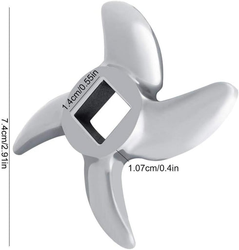 Fdit Stainless Steel Meat Grinder Blade Mincer Knife Replacement Accessories 1Pcs (22#)...