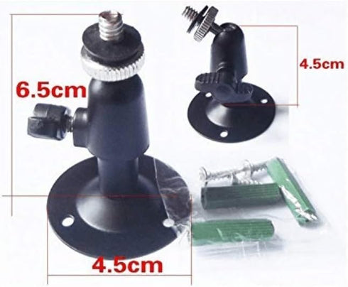 Camera Bracket Mount Pack of 3 Metal Outdoor/Indoor Use Security Bracket for Oculus Rift Sensor CCTV Suvellicance System...