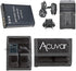 EN-EL23 Battery for Nikon + Car/Home Charger + Acuvar Battery Pouch for Nikon COOLPIX P600, S810c Camera & More Models......