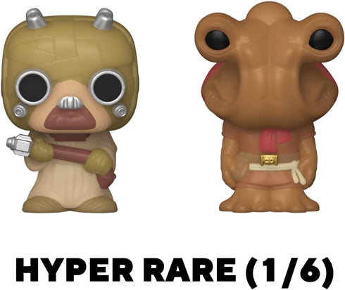 Funko Bitty Pop! Star Wars Mini Collectible Toys 4-Pack - Luke Skywalker, Obi-Wan Kenobi, Jawa & Mystery Chase Figure (Styles may vary)...