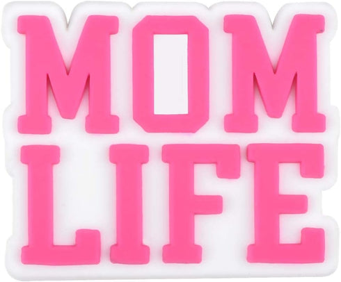 Mom Shoe Charms Mother 12PCS Grandma Shoes Charms Mommy PVC Mama Cute Clog Pins Mummy Accessories Party Favors Birthday Gifts Holidays Decoration ...