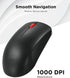 Lenovo Wireless Mouse (WL150) - 2.4G Nano USB-A Ambidextrous Ergonomic Mouse – 3-Million Clicks, 1,000 DPI – Portable Compact Cordless Design - Co...