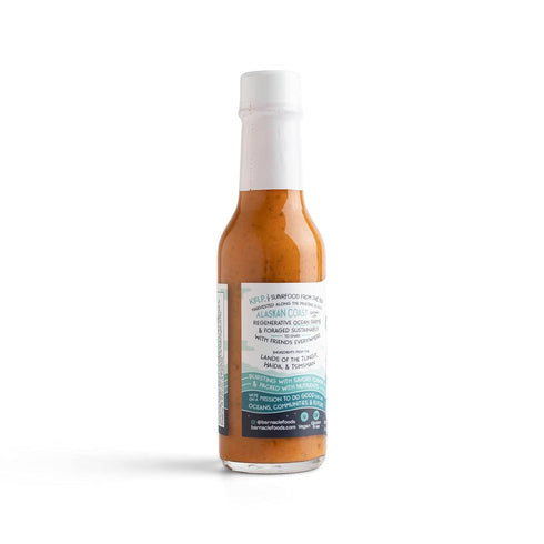 Barnacle Foods Bullwhip Kelp Hot Sauce | Made in Alaska | Delicious Savory Umami Flavor & Medium Heat | Superfood with Vitamins & Minerals | Great...