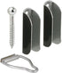 Prime-Line PL 8132 2 Hangers and 1 Latch Mill, 5/16 in., Bronze (Single Pack)...
