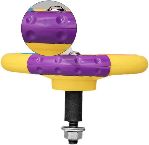 Alipis 1 Pc Children's Steering Wheel Car Seat Toys Toy Steering Wheel for Car Steering Wheel for Bumper Car Kids Car Toys para Toy Cars Toy Car S...