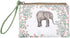 Rantanto Small Cute Cash Coin Purse, Canvas Change Purse, Kawaii Coin Pouch With Handle Christmas Gift For Women Teenager Girls (BG0001 Flower Ele...