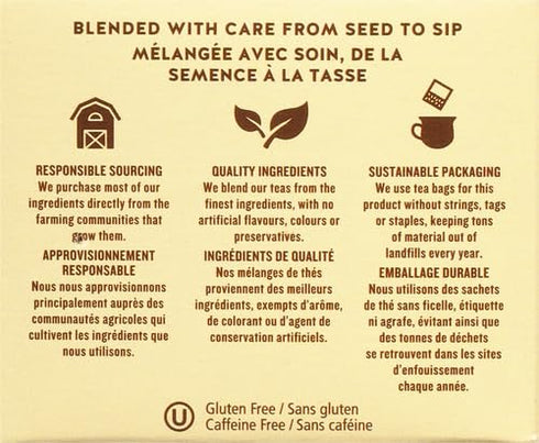 Celestial Seasonings Madagascar Vanilla Rooibos African Red Herbal Tea, 20 ct...