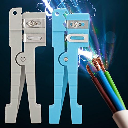 YWBL-WH Fiber Optic Coaxial Cable Stripper Coaxial Cable Stripping Cutter Tool for Stripping Simplex Fiber...