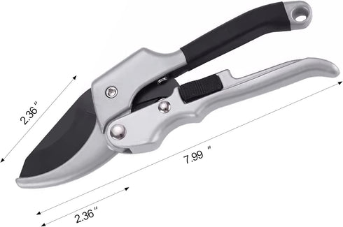 Garden Pruning Shears, Handheld Coated Stainless Steel Blades Scissors Garden Tool, for Cutting Rose, Floral, Tree, Hedge, Garden Clippers for Pla...