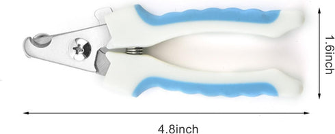 Dog Nail Clippers Trimmer for Small Medium Large Dog, Pet Grooming Tool with Quick Sensor, Nail File-Blue...