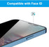 GLASS-M Privacy Screen Protector for iPhone 12 Pro Max, Anti-Spy 9H Tempered Glass with Installation Frame, Anti-Peep Screen Cover - 2 Pack...