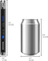 RAYONNER Lighter Electric Candle Lighter Rechargeable USB ARC Lighter (1 Pack - Black)...