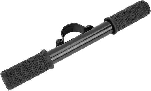 Scooter Bars, Electric Scooter Child Handlebar, Kids Scooter Handle Grips, Black Stainless Steel Adjustable Protect Safety Electric Scooter Handle...