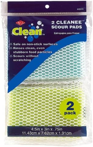 Ritz Clean Cleanee 2pc Scour Pads...