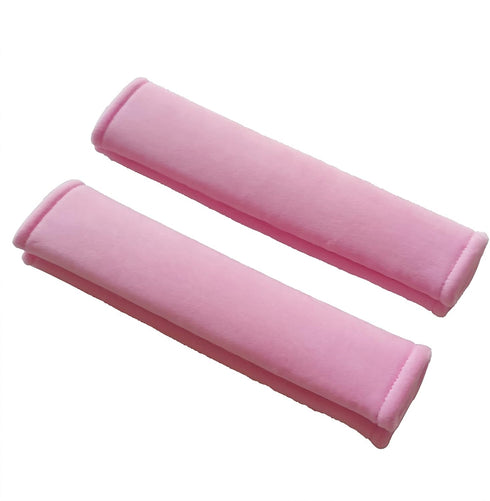 Tianmei 2 Pcs Universal Car Seatbelt Pads Cover, Carseat Belt Shoulder Strap Protector for Adults and Kids (Pure Pink)...