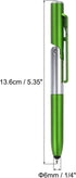 MECCANIXITY Multifunction Stylus Pen Capacitive Touch Screen Ballpoint Pens with LED Light, Foldable Phone Holder Stand for Writing in The Dark, G...