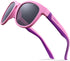 Kids Polarized Sports Sunglasses TPEE Frame with Adjustable Strap for Boys Girls Age 6-12...