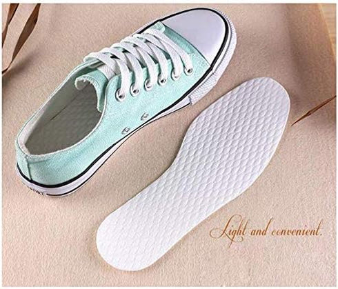 10Pairs Disposable Breathable Barefoot Insoles Sweat Absorption Insoles Odor Eliminator Comfortable Shoe Insert Pads for Running Walking (Women Si...