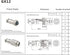 3.28 ft GX12 4 Pin Male to Female Head Aviation Cordset, GX12 4Pins Female to Male Connector Electrical Cable Panel Mount Circular Metal Aviation ...