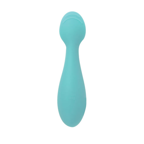 Nuby Silicone Mini Spoons - (2-Pack) Baby-Led Weaning Spoons for Babies - 4+ Months - Aqua...