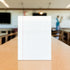 School Smart 85243 Cursive Ruled Notebook Paper with Margin - 8 in x 10 1/2 in - Ream of 500 - White - 085243...