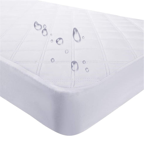 Yoofoss Waterproof Crib Mattress Protector, Quilted Crib Mattress Pad Cover Ultra Soft and Breathable, Machine Washable Toddler Mattress Protector...