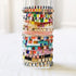 KELITCH Stretch Bracelets Colorful Stackable Tila Bead Bracelets Women Friendship Bracelets Bohemian Jewelry...