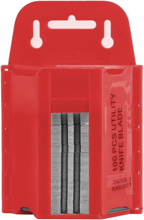 19-138 100 Pc. SK2 Steel Utility Hook Blade with Wall Mountable Dispenser...