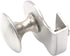 Set of 4 Glass Door Knobs, Clipping 3-8mm Glass Doors, Stainless Steel Handle, Pulls Knob Punching Drill Free, Home Office Cupboard Showcase Cabin...