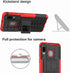 Yiakeng Samsung Galaxy A10E Case, Samsung A10E Case, Shockproof Slim Protective with Kickstand Hard Phone Cover for Samsung Galaxy A10E (Red)...