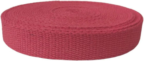 Heavy Cotton Webbing 1 Inch - Straps for Arts and Crafts - (Red, 10 Yards), MATADOR USEFUL GOODS...