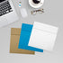 LUXPaper Square Invitation Envelopes | Peel & Press | 6" x 6" | Bright White | 80lb. Text | 50 Qty...