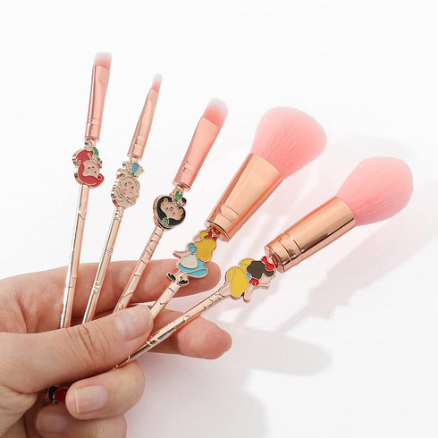 Anime Alice in Wonderland Makeup Brushes - Foundation Blending Powder Eyeshadow Contour Concealer Blush Cosmetic Makeup Tool Brush (Alice Makeup B...