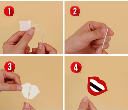 Football Photo Booth Props Kits, Party Favor for Football Party Theme Supplies Decorations - 17count...