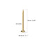 uxcell Small Tiny Brass Nails 1.2x15mm for DIY Decorative Pictures Wooden Boxes Household Accessories 50pcs...