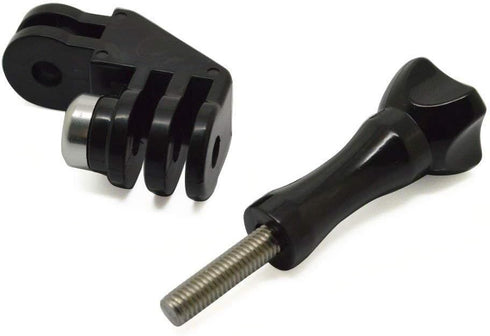 Enhanced 90 Degree Direction Adapter Elbow Mount for Gopro Hero 12/11/10/9/8/7/6/5 Black, DJI Osmo Action and Other Action Camera - Flexible Camer...