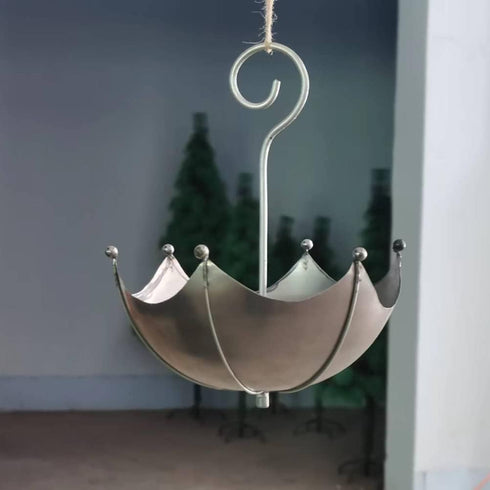 Umbrella Shaped Bird Feeder Hanging Tray, Seed Tray for Bird Feeders - Umbrella Hanging Birdbath Feeder, Bird Trough Bird Feeder Bird Bath Hanging...