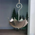 Umbrella Shaped Bird Feeder Hanging Tray, Seed Tray for Bird Feeders - Umbrella Hanging Birdbath Feeder, Bird Trough Bird Feeder Bird Bath Hanging...