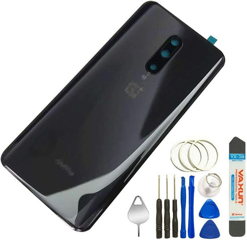 Battery Back Cover Rear Panel Glass +Camera Lens for Oneplus 7 Pro 6.67" GM1911 GM1913 GM1917 GM1910 GM1915 (Mirror Gray)...