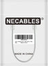 NECABLES 6 Inch Short Telephone Cord Phone Cable Wall Phone Cord for Landline RJ11 6P4C Male to Male...