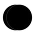DARENYI 2Pcs Round Acrylic/Plexiglass Sheets, 12 inch Black Acrylic Boards 0.04 Inch Thick Blank Acrylic Discs Circle Plastic Sheets Acrylic Panel...