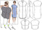 Style Arc Sewing Pattern - Blaire Shirt or Dress (Sizes 04-16)...