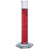 25ml Graduated Cylinder, Borosilicate 3.3 Glass, Single Metric Scale, Class B, Karter Scientific 233B2 (Single)...