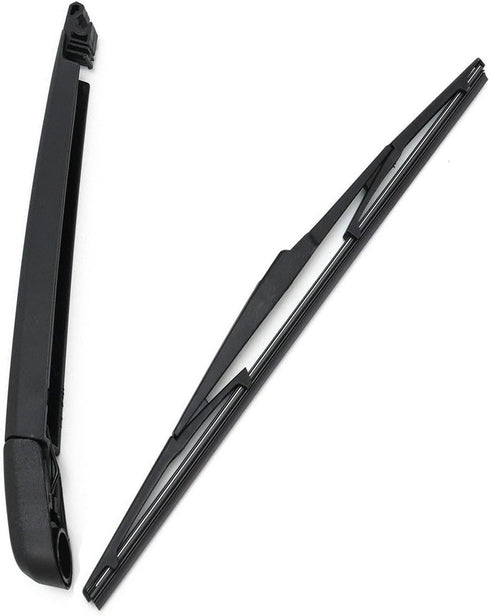 Rear Windshield Wiper Arm & Wiper Blade Set for Toyota Sienna 2004-2010, Mazda CX-7 2007-2012& Mazda CX-9 2007-2015 Replacement OEM Number EG21674...