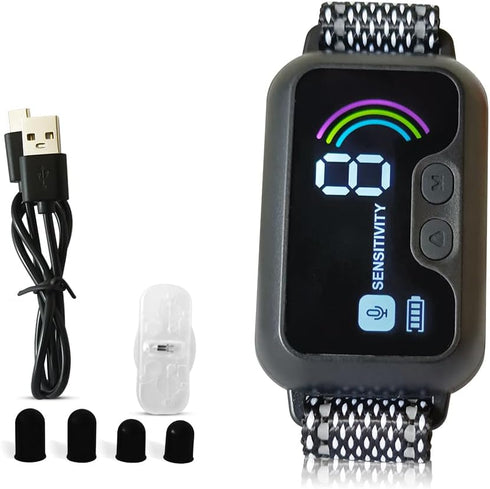 Dog Bark Collar, Rechargable Smart Anti Barking Training Bark Collar Tool for Large Medium Small Dog...