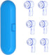 Electric Toothbrush Travel Case for Oral-B Toothbrushes & 6Pcs Reusable Toothbrush Head Covers Compatible with Oral B Electric Toothbrush Heads (B...