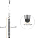 MECCANIXITY 3pcs Metal Touch Screen Pen Metallic Phone Stylus Pen Retractable Aluminum Alloy Mini Capacitive Pens Universal, Grey......